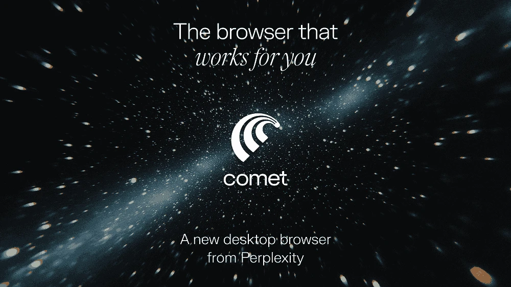 Comet Browser — tangkapan layar 3